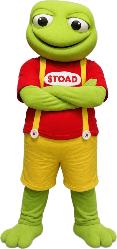 Toad Mascot